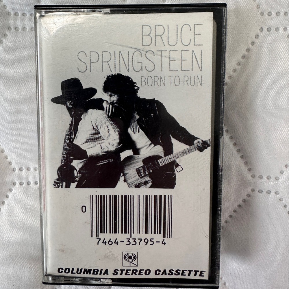 Bruce Springsteen Born To Run Cassette Tape 1975 Columbia JCT 33795 Rock‎ Good